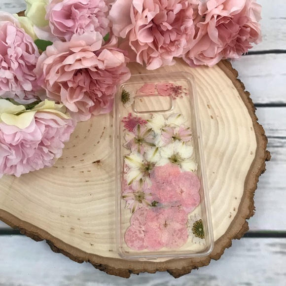 Beautiful Hand Pressed Flower Samsung Case - Picture 6 of 7